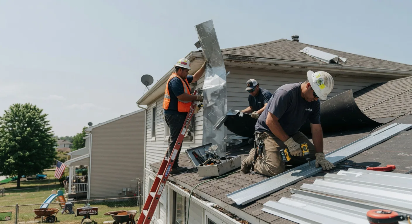 Metal Roof Repair in Nett Lake, MN